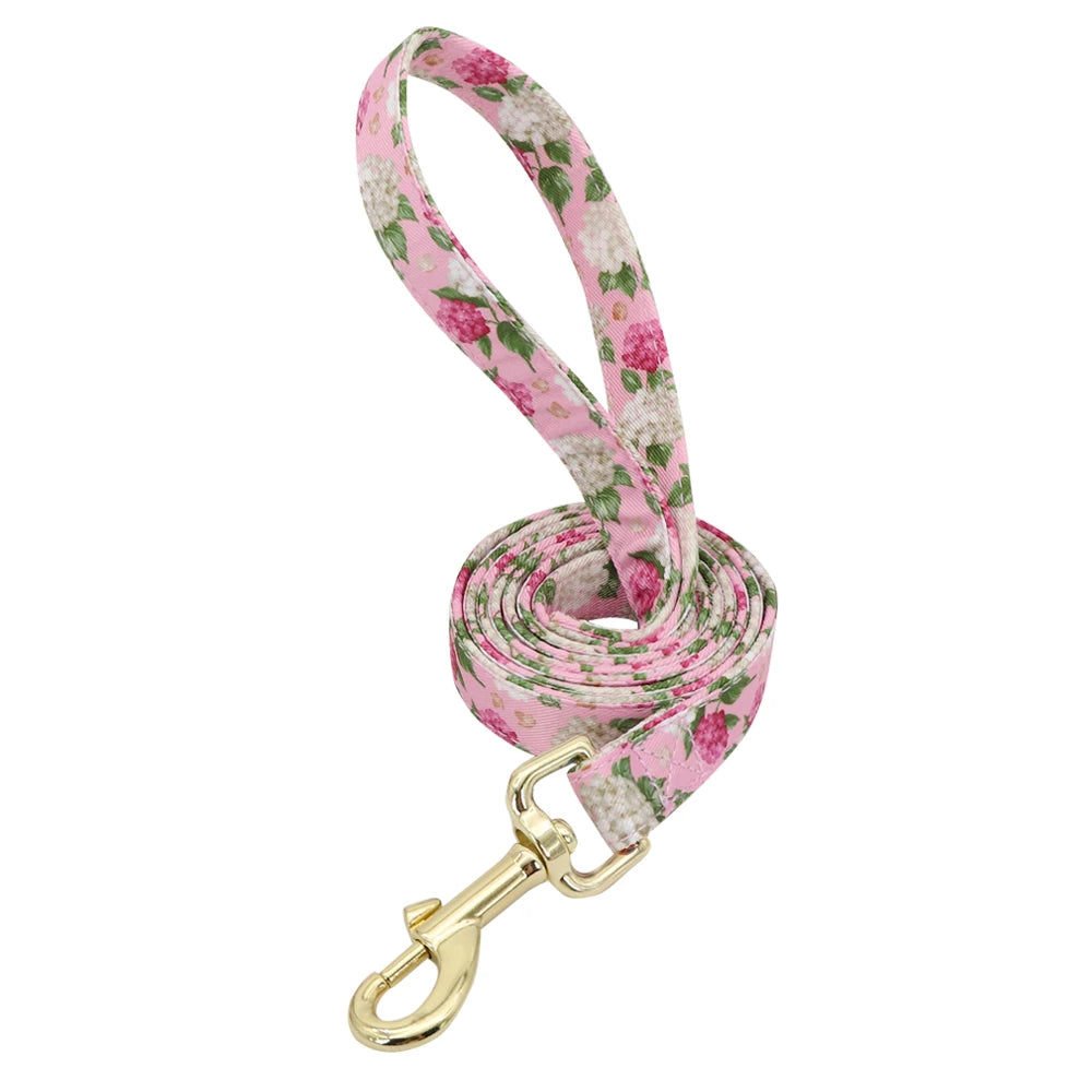 Personalized Dog Collar and Leash Set - Custom Engraved ID Collar