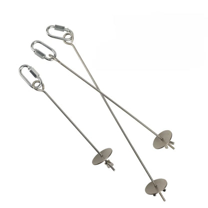 Stainless Steel Bird Food Skewer - Fruit & Vegetable Holder for Parrots