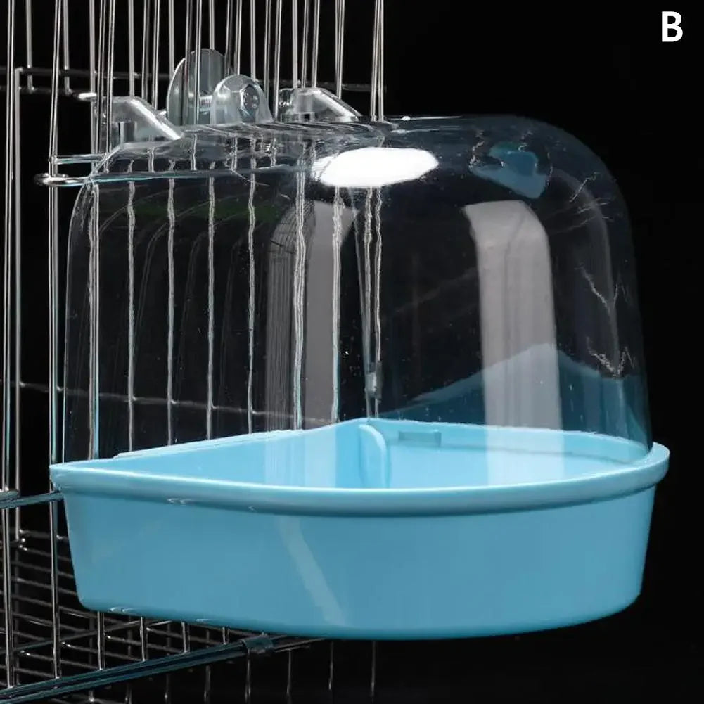 Hanging Bird Bath for Parrots and Small Birds