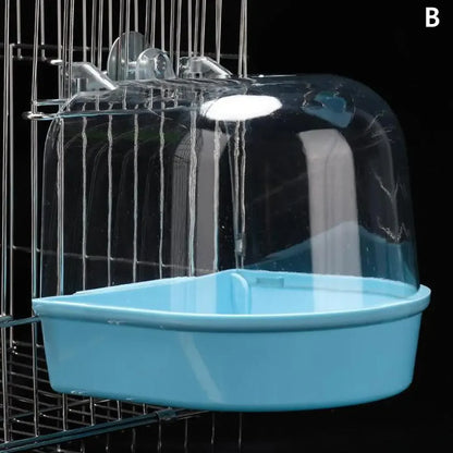 Hanging Bird Bath for Parrots and Small Birds