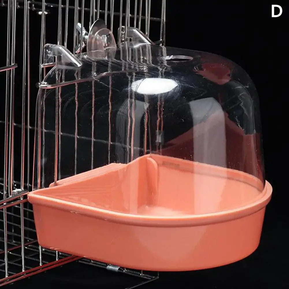 Hanging Bird Bath for Parrots and Small Birds