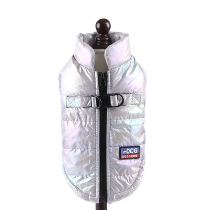 Rainbow Gradient Pet Vest - Warm Winter Coat for Small & Medium Dogs