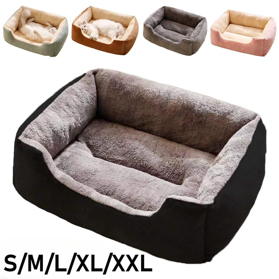 Premium Plush Pet Bed for Cats and Dogs