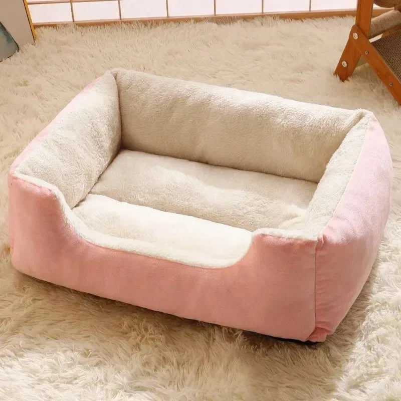 Premium Plush Pet Bed for Cats and Dogs