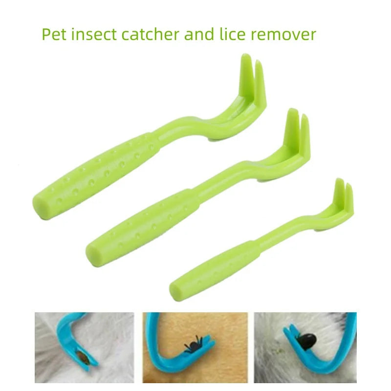 Professional Pet Tick & Flea Remover Tool - Safe & Effective Parasite Removal for Dogs & Cats