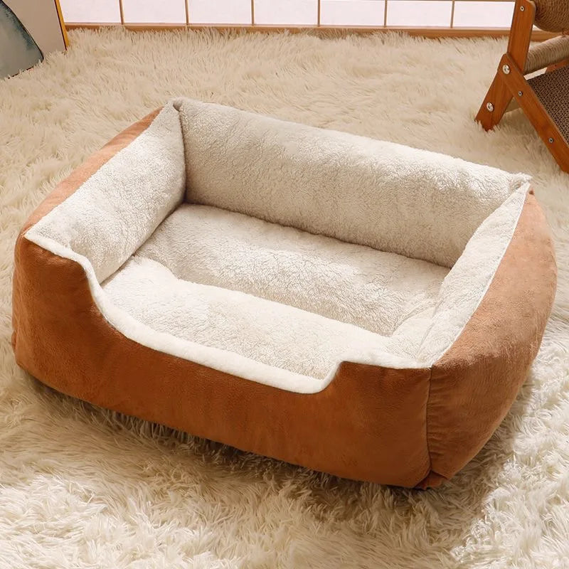 Premium Plush Pet Bed for Cats and Dogs