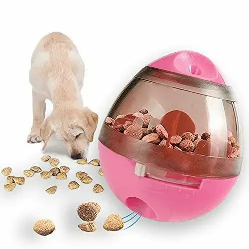Interactive Dog Slow Feeder Ball - IQ Treat Dispenser Toy