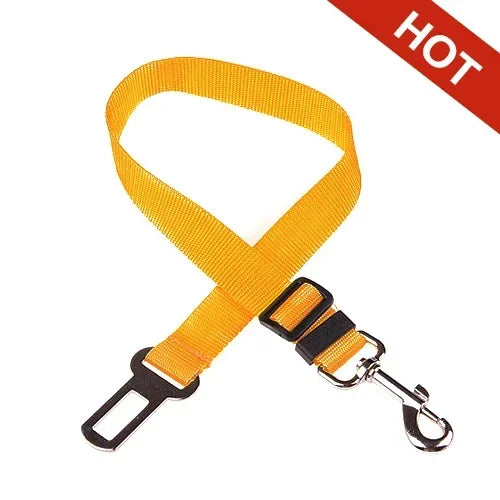Adjustable Pet Car Safety Seat Belt - Universal Dog & Cat Harness Restraint
