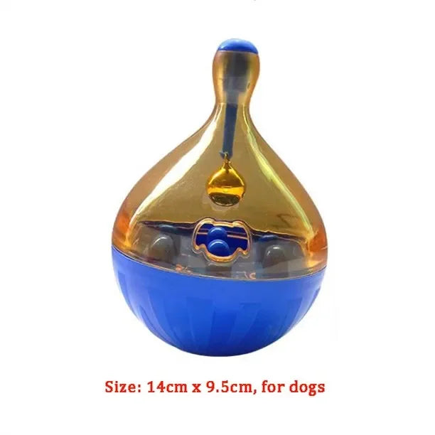 Interactive Dog Slow Feeder Ball - IQ Treat Dispenser Toy