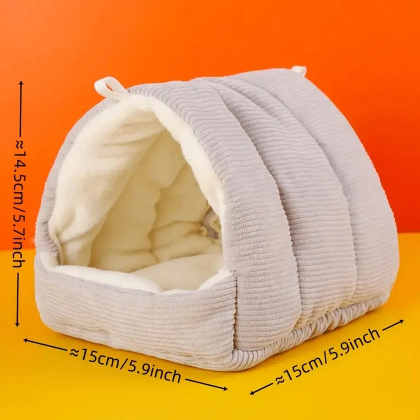Cozy Cotton Bird Nest Hammock for Parrots & Budgies