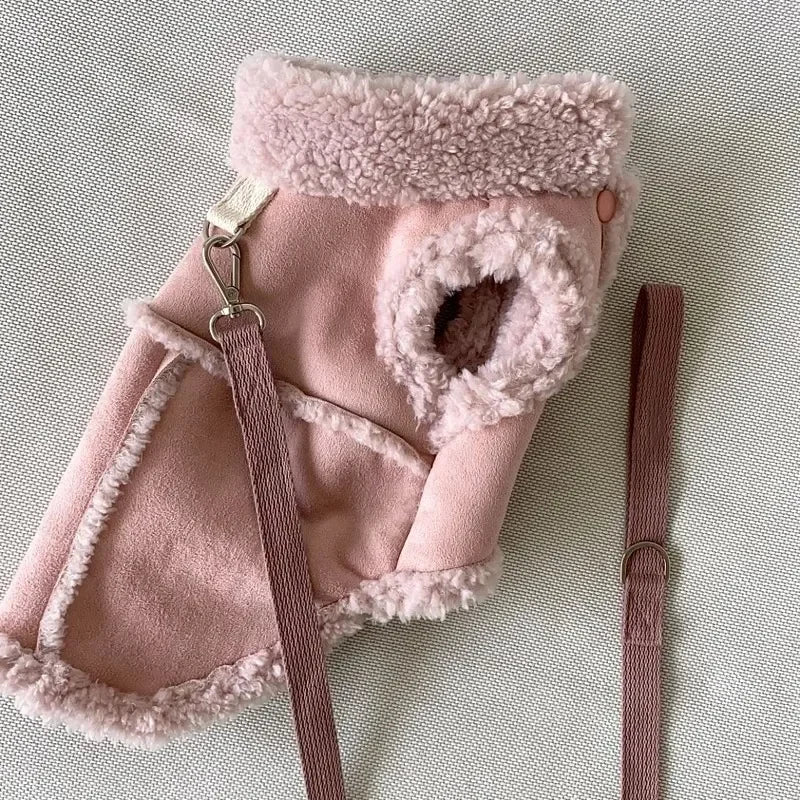 Luxury Dog Vest Jacket - Soft Cotton Winter Coat for Small to Medium Dogs & Cats