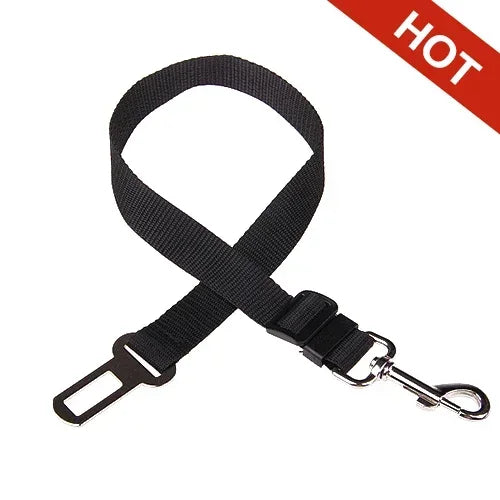 Adjustable Pet Car Safety Seat Belt - Universal Dog & Cat Harness Restraint