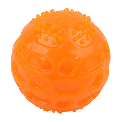 Interactive Squeaky Dog Chew Ball - Durable Bite-Resistant Toy