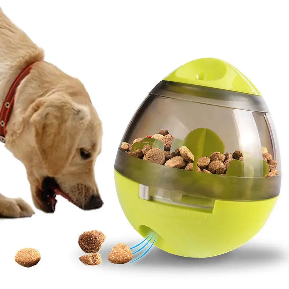 Interactive Dog Slow Feeder Ball - IQ Treat Dispenser Toy