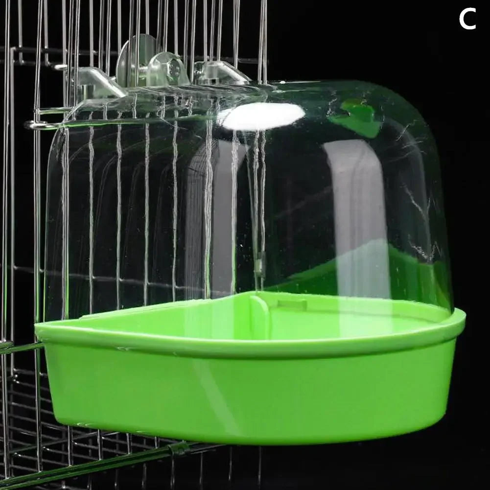 Hanging Bird Bath for Parrots and Small Birds