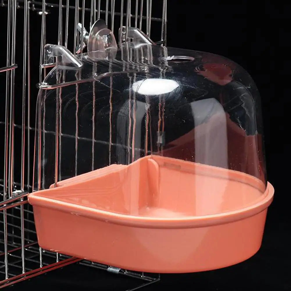 Hanging Bird Bath for Parrots and Small Birds