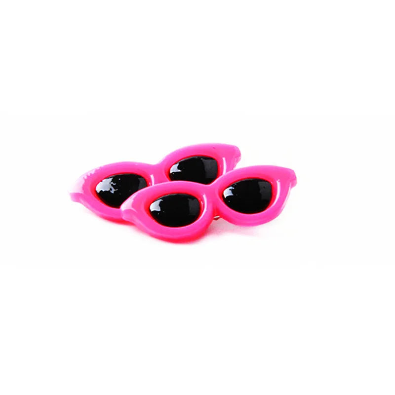 Pet Heart Sunglasses & Hair Accessories - Adorable Bow Clips for Dogs & Cats