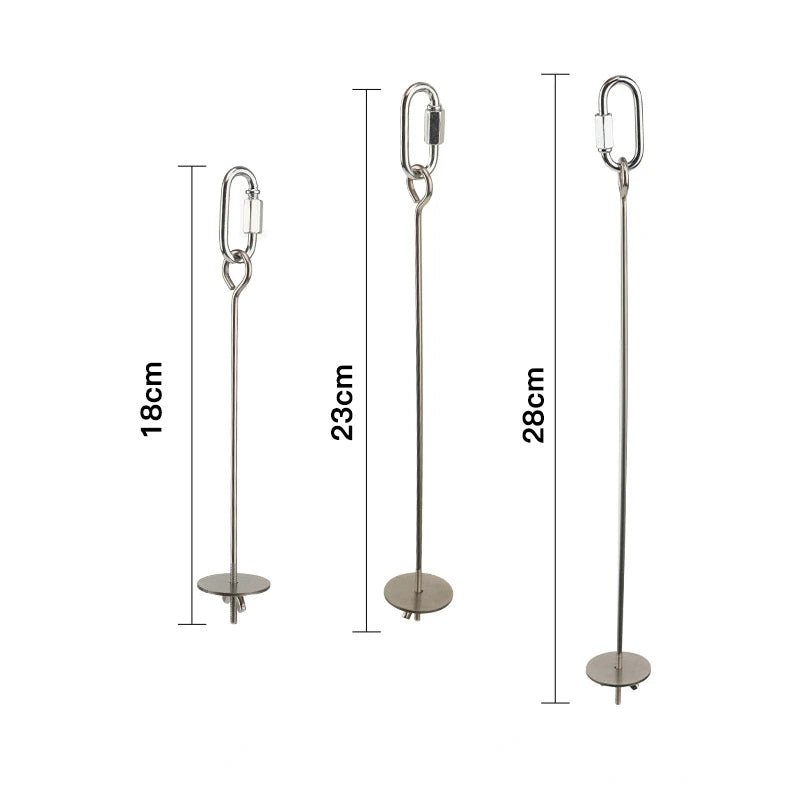 Stainless Steel Bird Food Skewer - Fruit & Vegetable Holder for Parrots