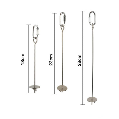 Stainless Steel Bird Food Skewer - Fruit & Vegetable Holder for Parrots