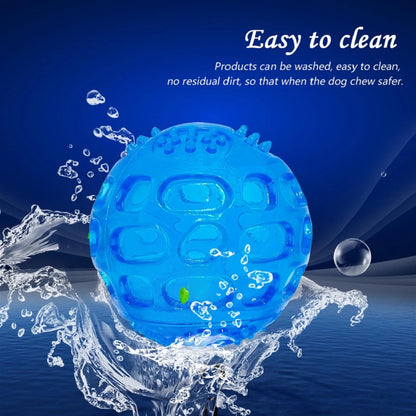 Interactive Squeaky Dog Chew Ball - Durable Bite-Resistant Toy