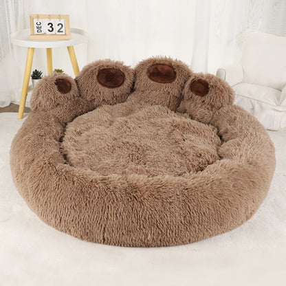Premium Plush Pet Bed - Warm Winter Sofa for Small to Large Dogs & Cats