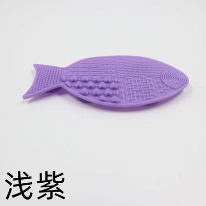 Pet Slow Feeder Mat with Suction Cup - Silicone Lick Mat for Small Dogs & Cats
