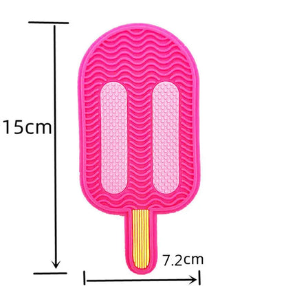 Pet Slow Feeder Mat with Suction Cup - Silicone Lick Mat for Small Dogs & Cats