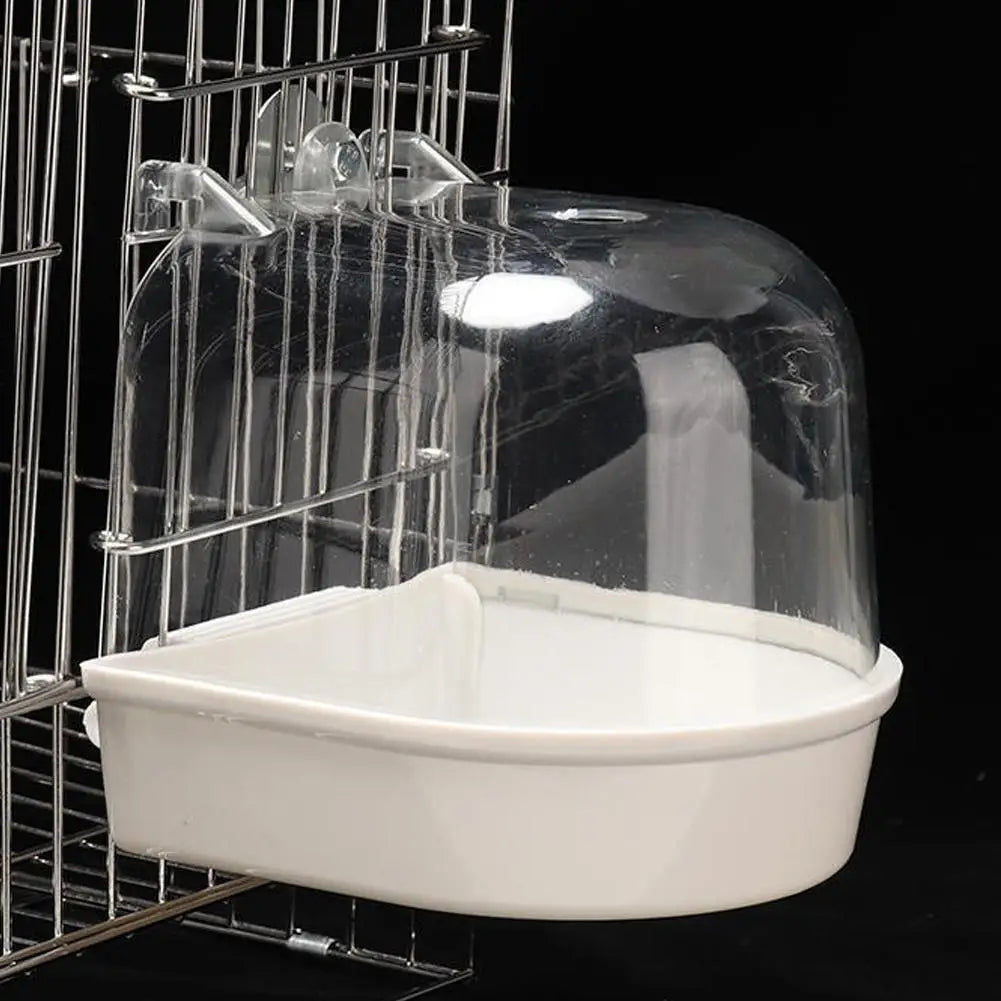 Hanging Bird Bath for Parrots and Small Birds