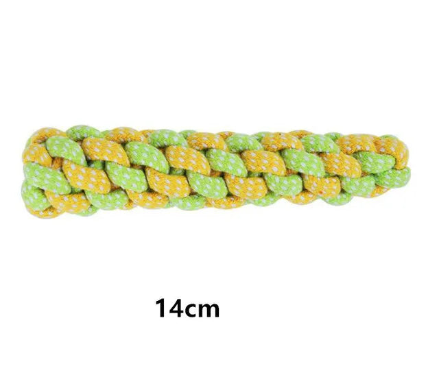 Interactive Cotton Rope Dog Toys - Durable Chew Toys for Small & Large Dogs