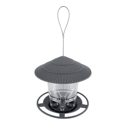 Automatic Foot-Activated Bird Feeder with Multiple Feeding Holes