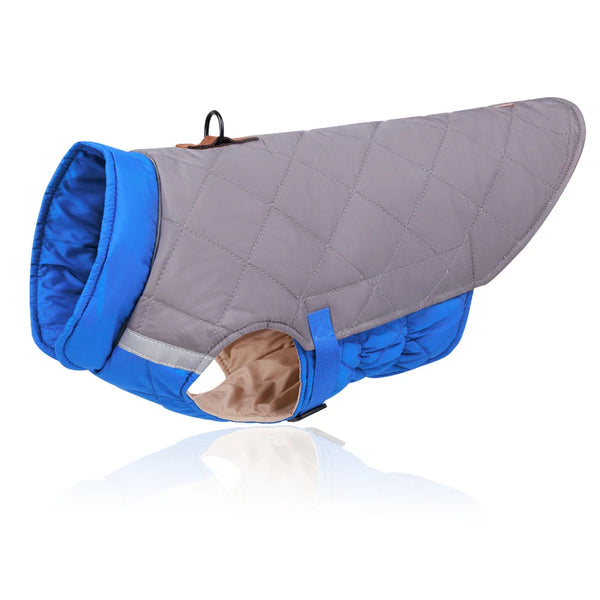 Premium Waterproof Winter Dog Vest Jacket - Warm Padded Coat for Small to Large Dogs