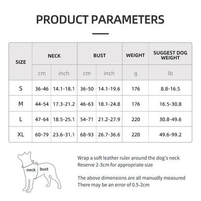 Reflective No-Pull Dog Harness - Adjustable Comfort Control