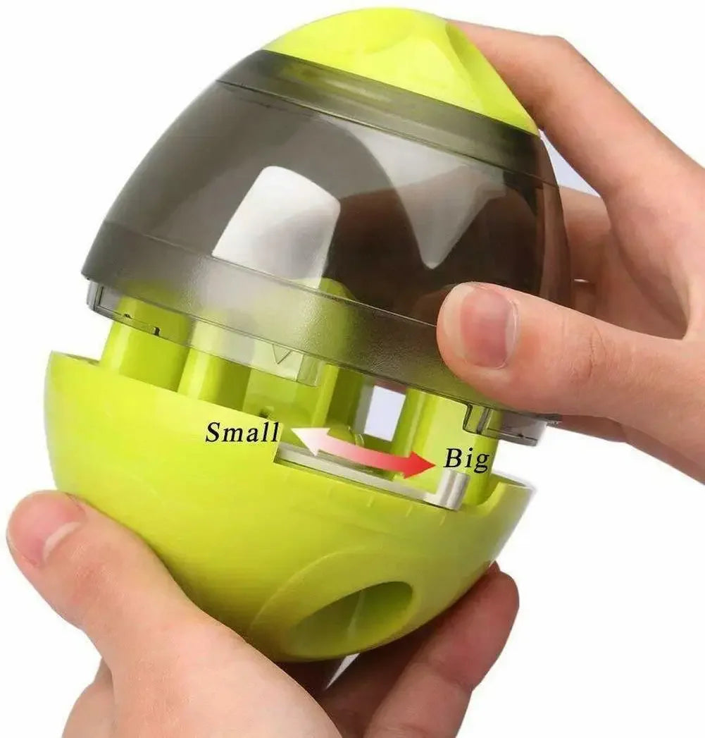 Interactive Dog Slow Feeder Ball - IQ Treat Dispenser Toy