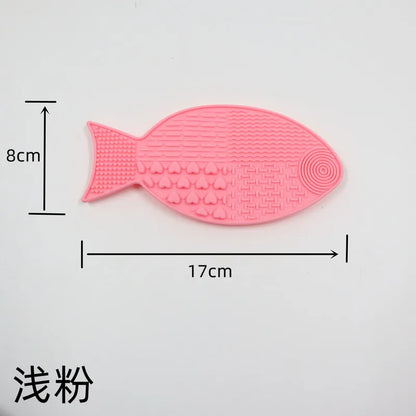 Pet Slow Feeder Mat with Suction Cup - Silicone Lick Mat for Small Dogs & Cats