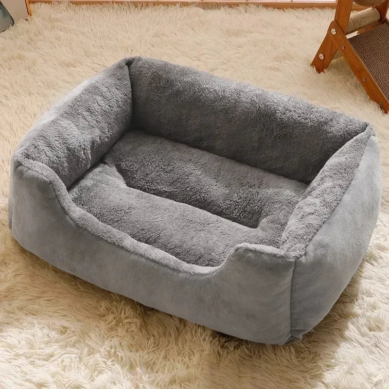 Premium Plush Pet Bed for Cats and Dogs