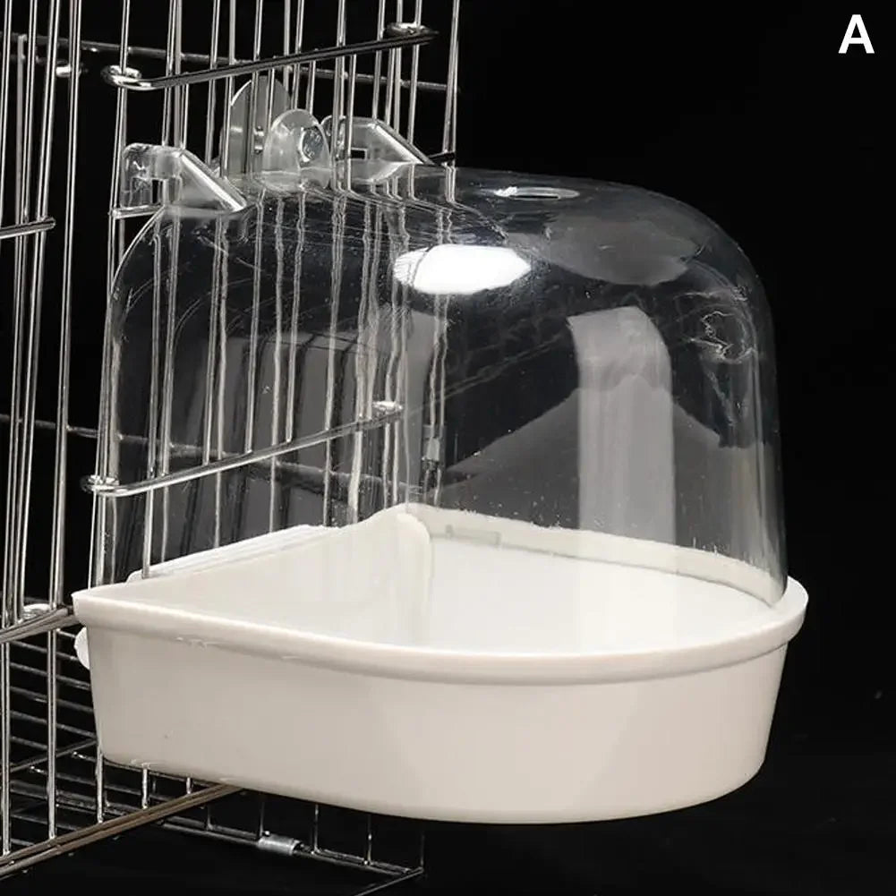 Hanging Bird Bath for Parrots and Small Birds