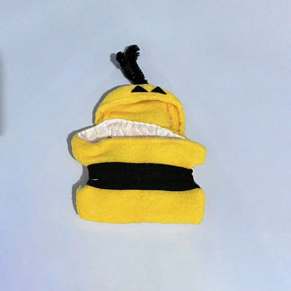 Bird Bee Costume - Soft Cotton Parrot Hoodie for Small Pet Birds