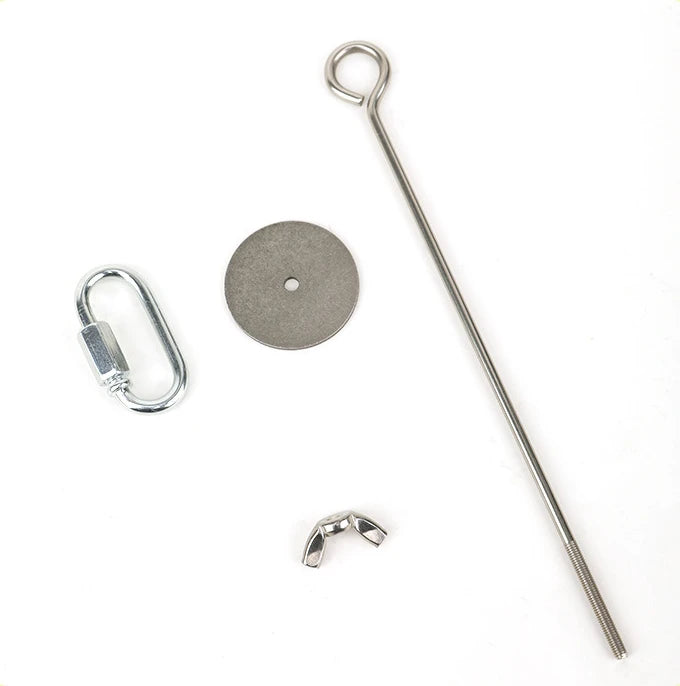 Stainless Steel Bird Food Skewer - Fruit & Vegetable Holder for Parrots