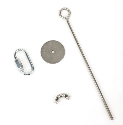 Stainless Steel Bird Food Skewer - Fruit & Vegetable Holder for Parrots