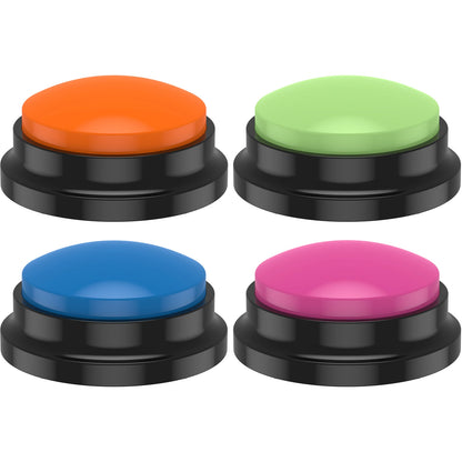 Recordable Dog Training Buttons with Light - Interactive Pet Communication Toy